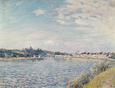 Landscape by Alfred Sisley